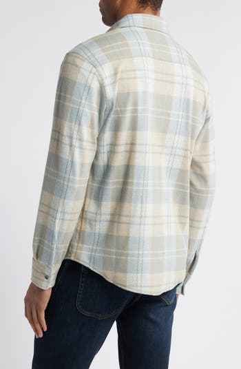 Fireside Modesto Plaid Strech Flannel Button-Up Shirt