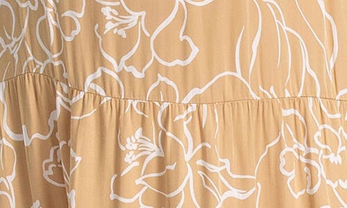 Pietro Brunelli Maternity Button Down Maternity Dress In Brown