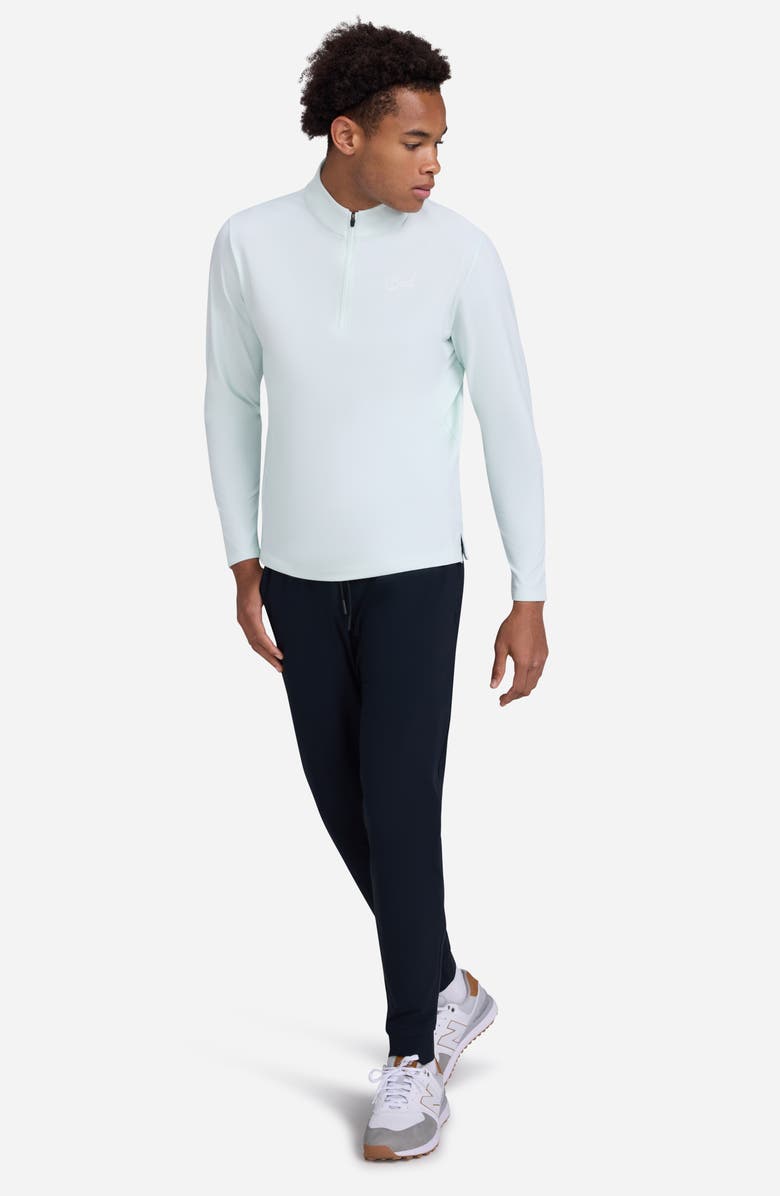 Bad Birdie Moonlight Jade Quarter Zip Golf Pullover, Alternate, color, 