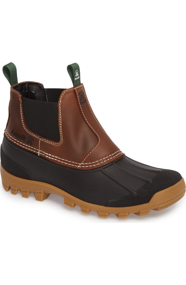 Kamik Yukon Chelsea Waterproof Boot, Main, color,
