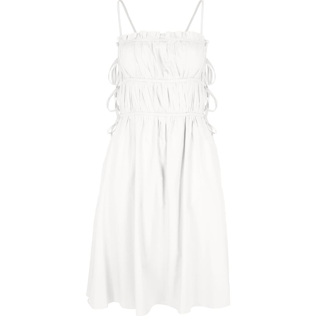 Prime of Lime Ines Dress in White  product