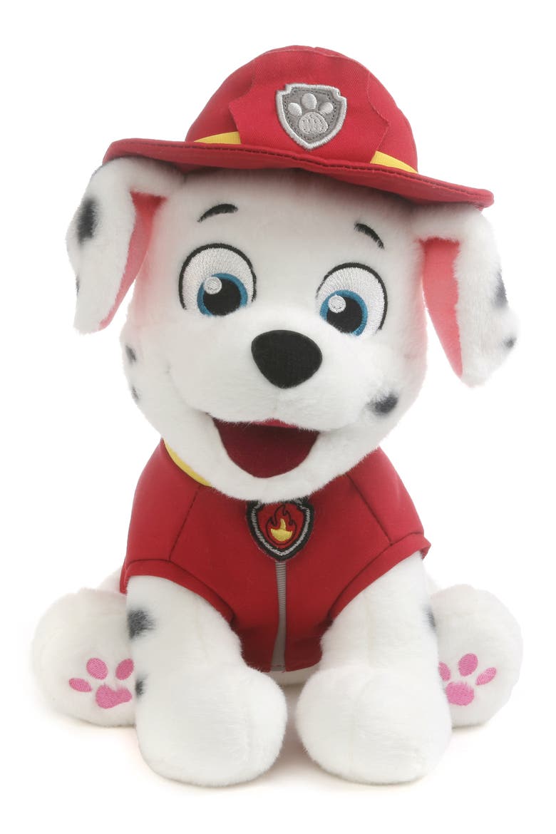 PAW Patrol Marshall Stuffed Animal, Main, color, RED