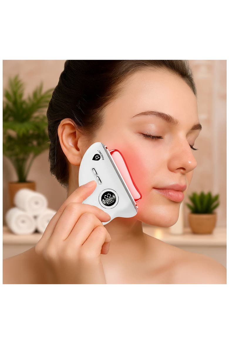 7-in-1 LED Light Therapy Beauty Device, Alternate, color, WHITE