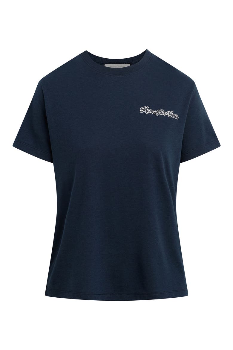 The Varsity Mom of the Year Graphic T-Shirt, Main, color, NAVY