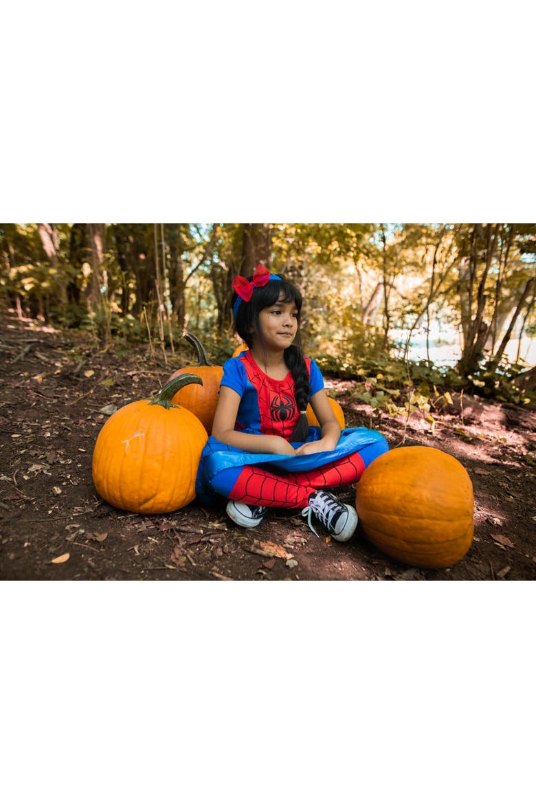 Spider-Man Cosplay Tutu Dress and Leggings Set, Alternate, color, Spider Man Red Blue