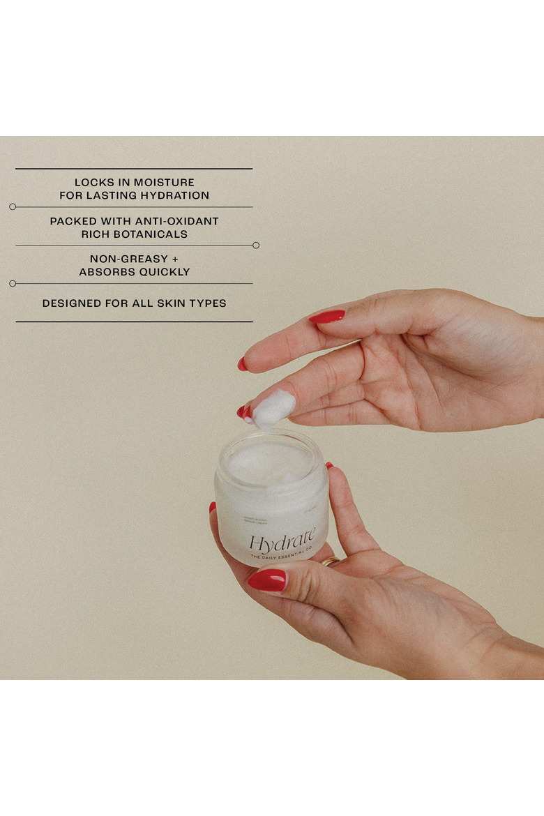 Hydrate // Peptide + Squalane Moisturizer, Alternate, color, White