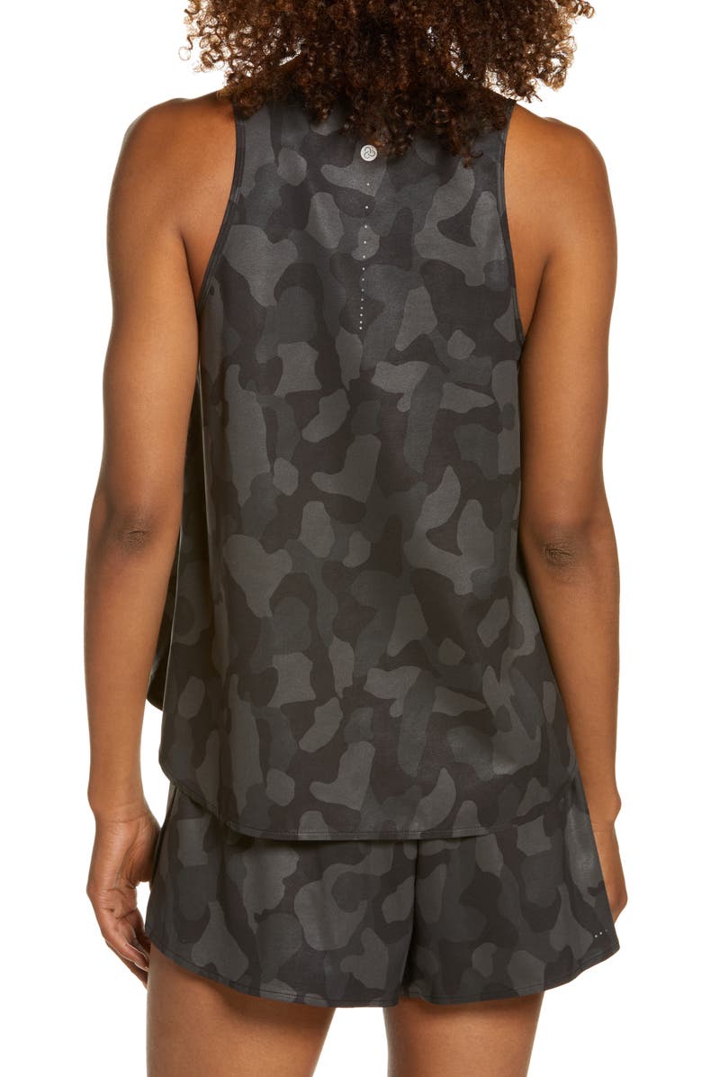 Zella Run In Stretch Woven Tank, Alternate, color,