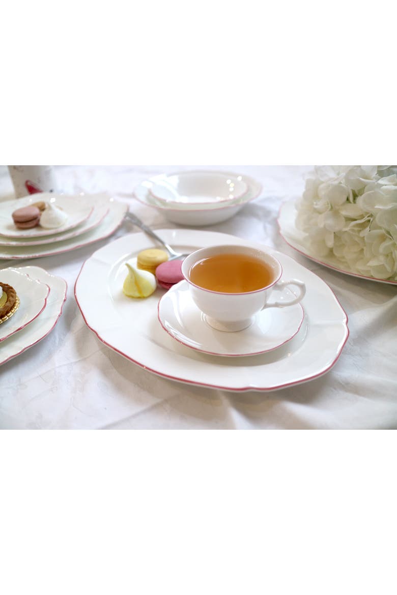 Amelie Oval Platter, Alternate, color, Roseate