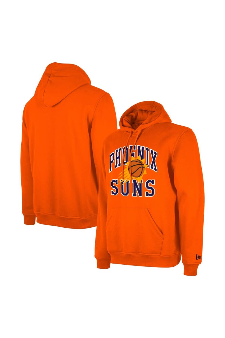 Unisex New Era  Orange Phoenix Suns 2023/24 Season Tip-Off Edition Pullover Hoodie, Main, color, Orange