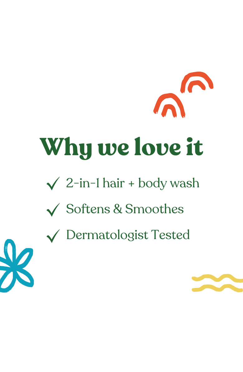 mini bloom Fresh N' Clean 2-in-1 Hair and Body Wash, Alternate, color, Travel Size (2Oz)