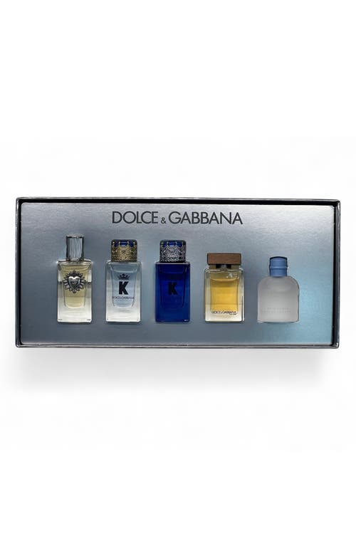 Dolce & Gabbana Dolce&gabbana Discovery Mini Fragrance Set In Gray
