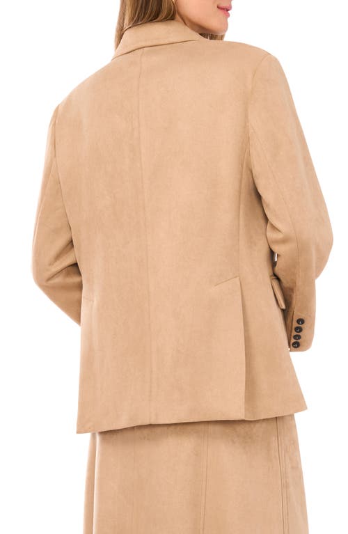 Halogen ® Faux Suede Blazer In Brown