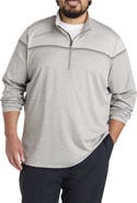 vineyard vines Big & Tall Sankaty Stripe 1/4-Zip Pullover