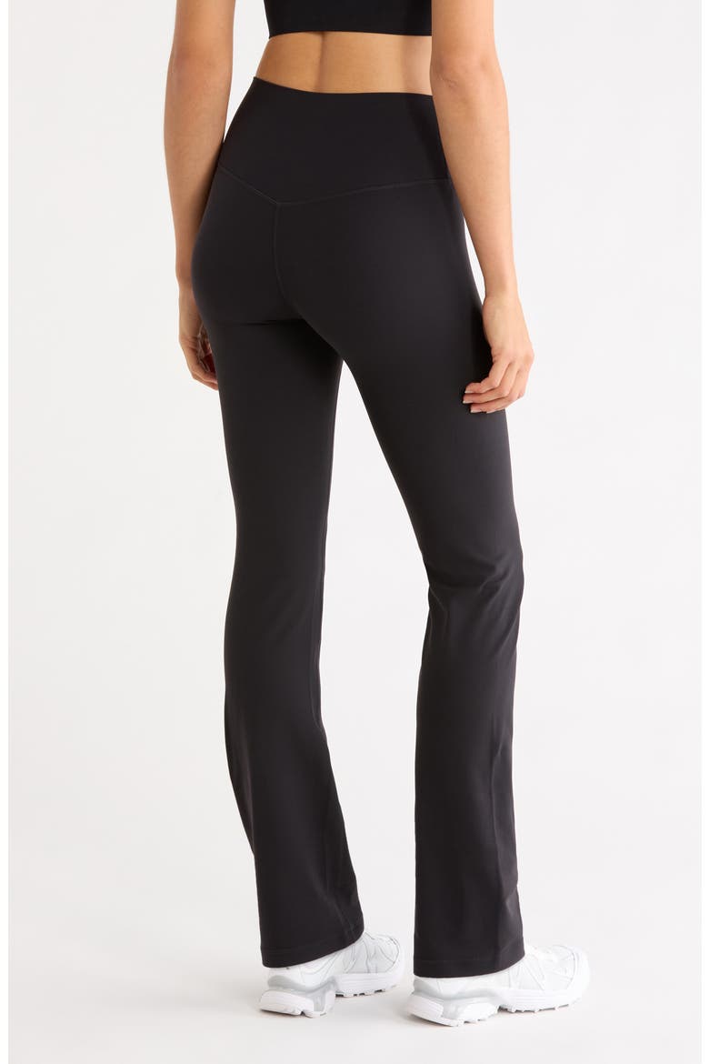 Studio Luxe Bootcut Leggings, Alternate, color, BLACK
