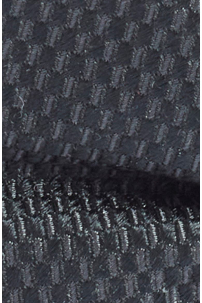 Pre-Tied Silk Bow Tie, Alternate, color, BLACK/ GREY