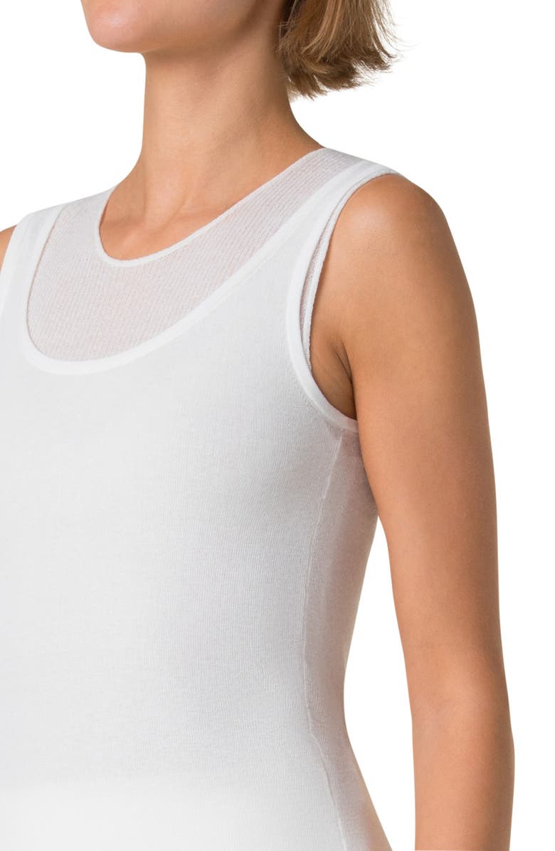 Akris Rib Shell, Alternate, color, Ecru