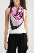 Nordstrom Printed Square Silk Scarf