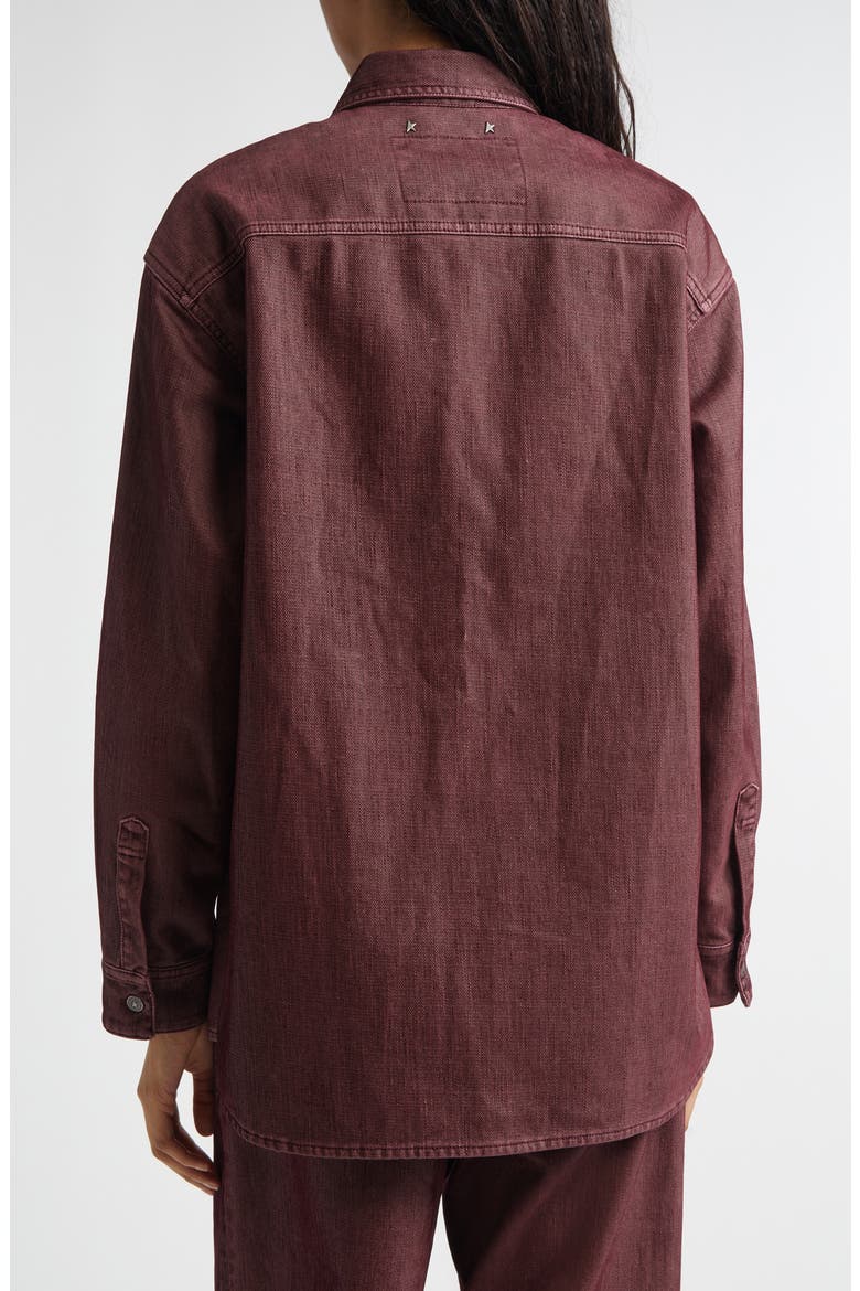 Journey Patty Cotton Twill Button-Up Shirt, Alternate, color, PORT ROYALE