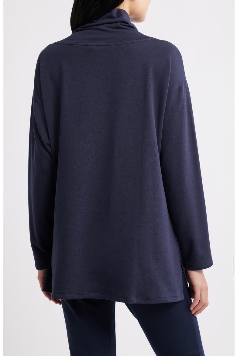 Cowl Neck Knit Top, Alternate, color, INK