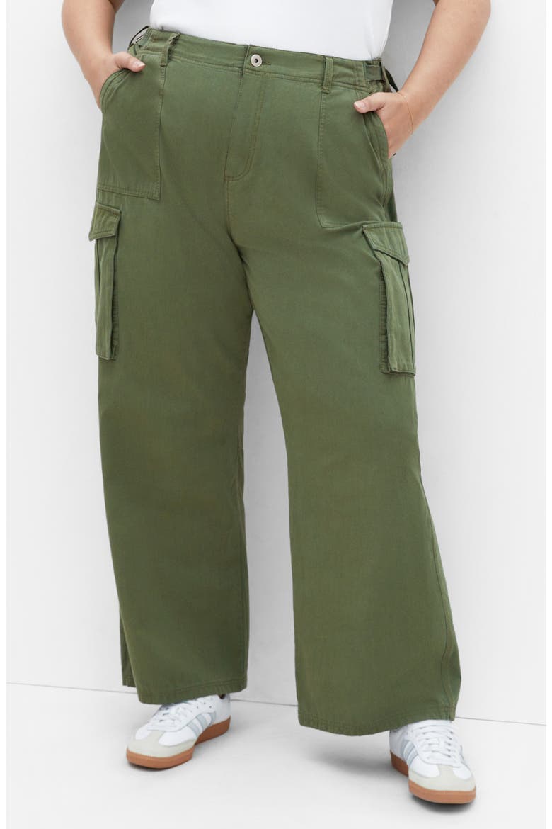 Mia Cargo Pants, Alternate, color, OLIVE