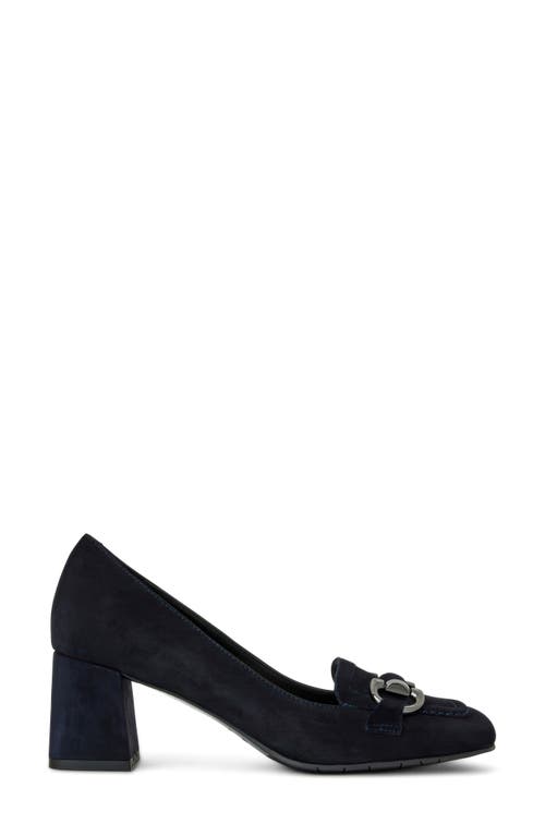 Aquatalia Corrina Loafer Pump In Black
