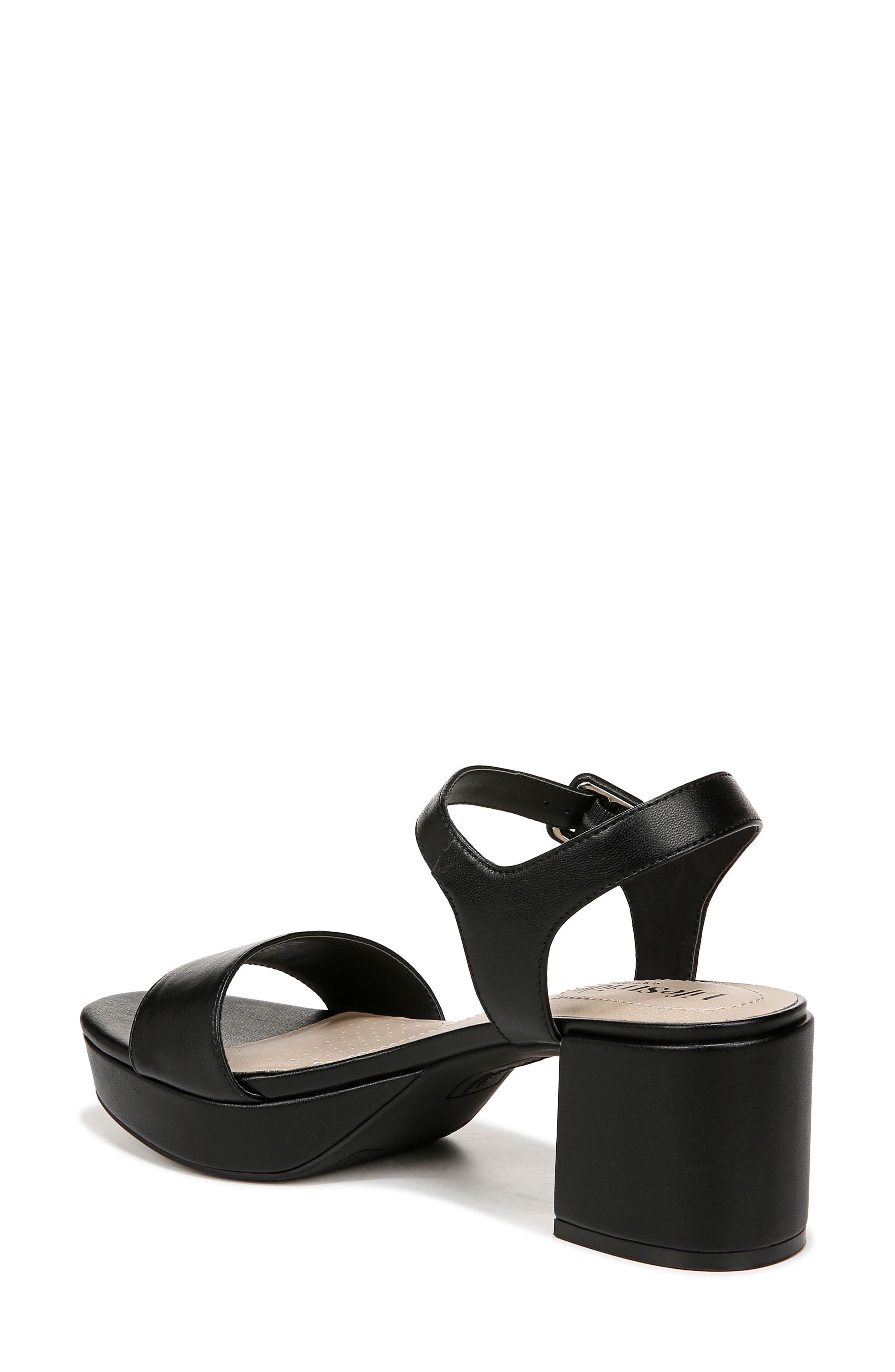 LifeStride Rhythmn Platform Sandal, Alternate, color, Black