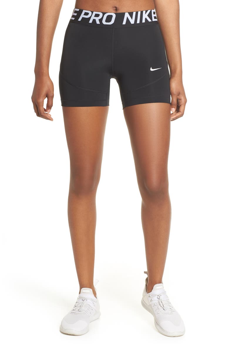 Pro Performance Shorts, Main, color, BLACK/ WHITE
