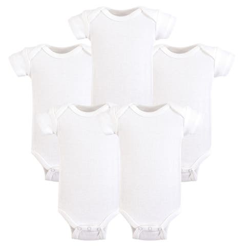 Five-piece Set Of Cotton Infant All-in-one Bodysuits