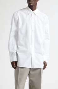 Bottega Veneta Cotton Poplin Button-Up Shirt