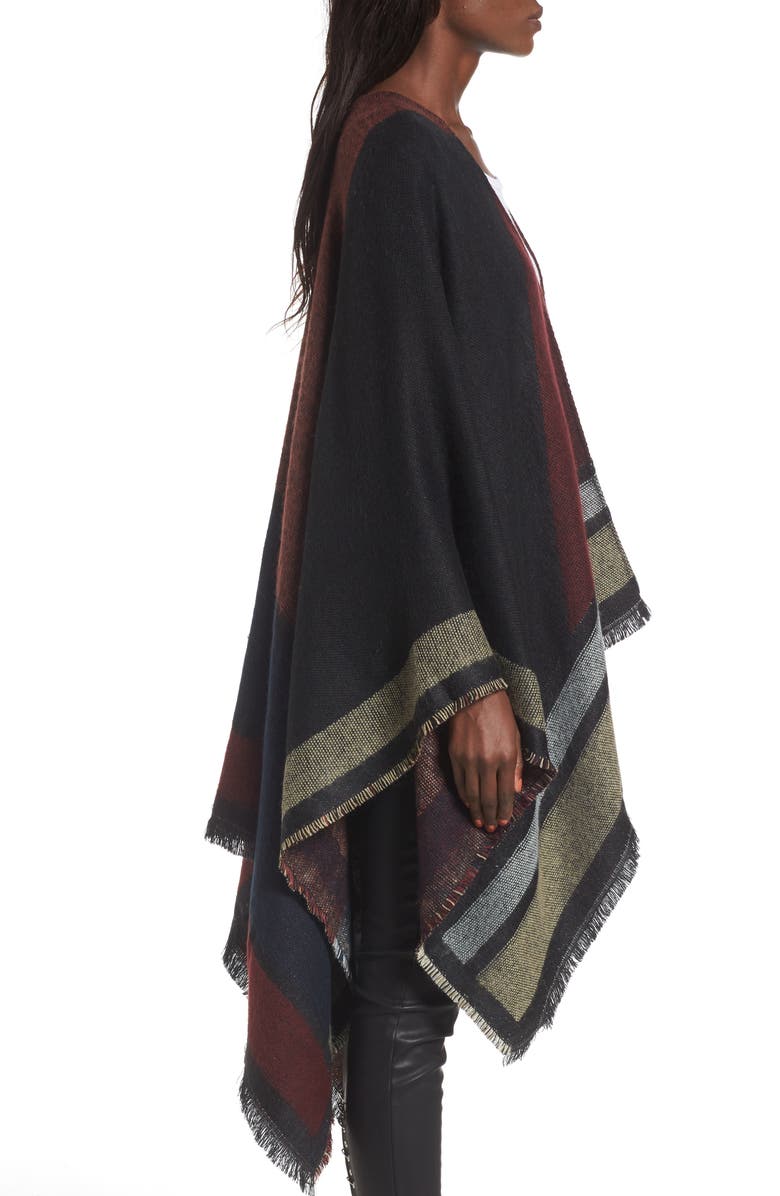 BP. Colorblock Cape, Alternate, color, 