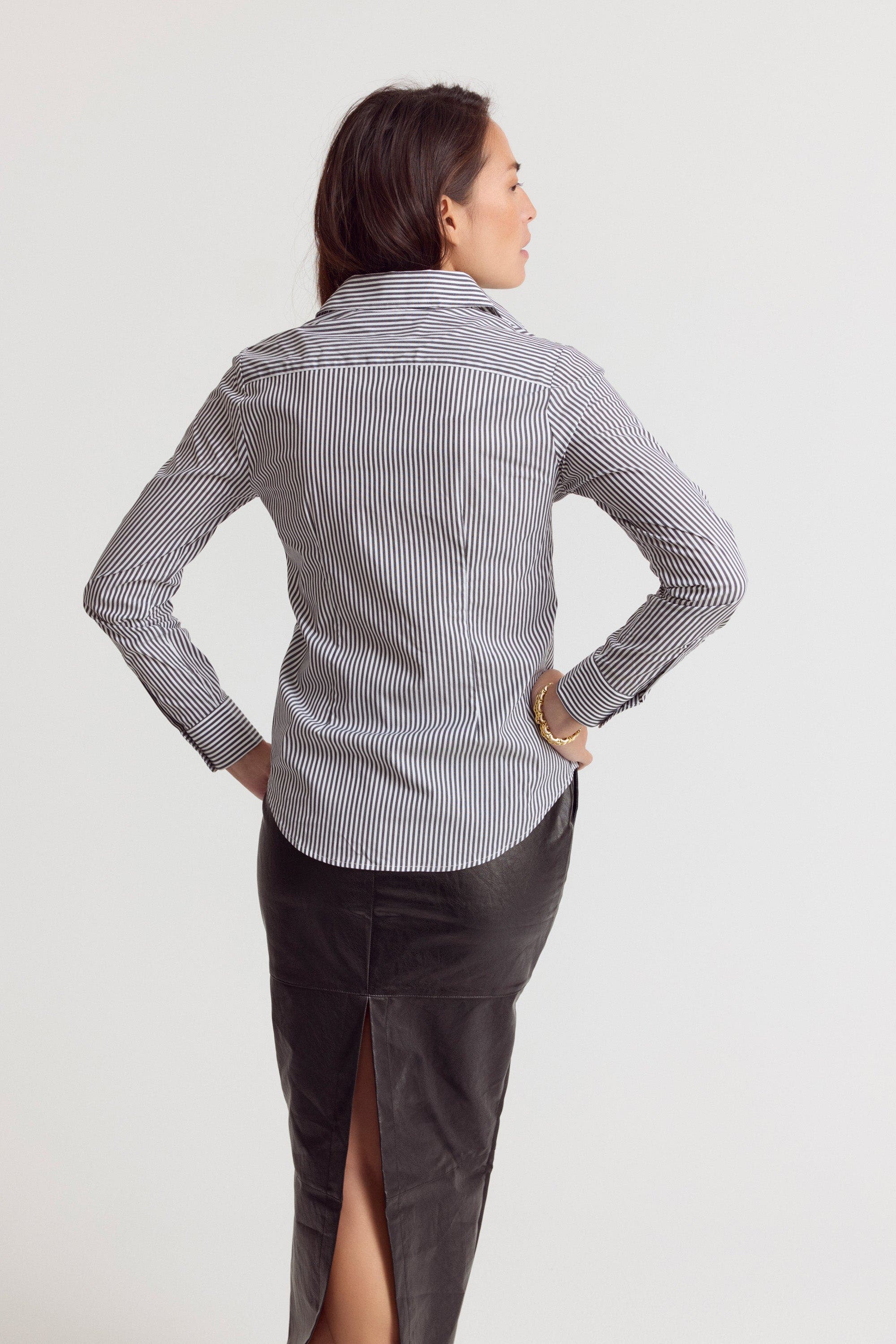 The Shirt by Rochelle Behrens The Icon Shirt in Stripe (Women) | Nordstrom
