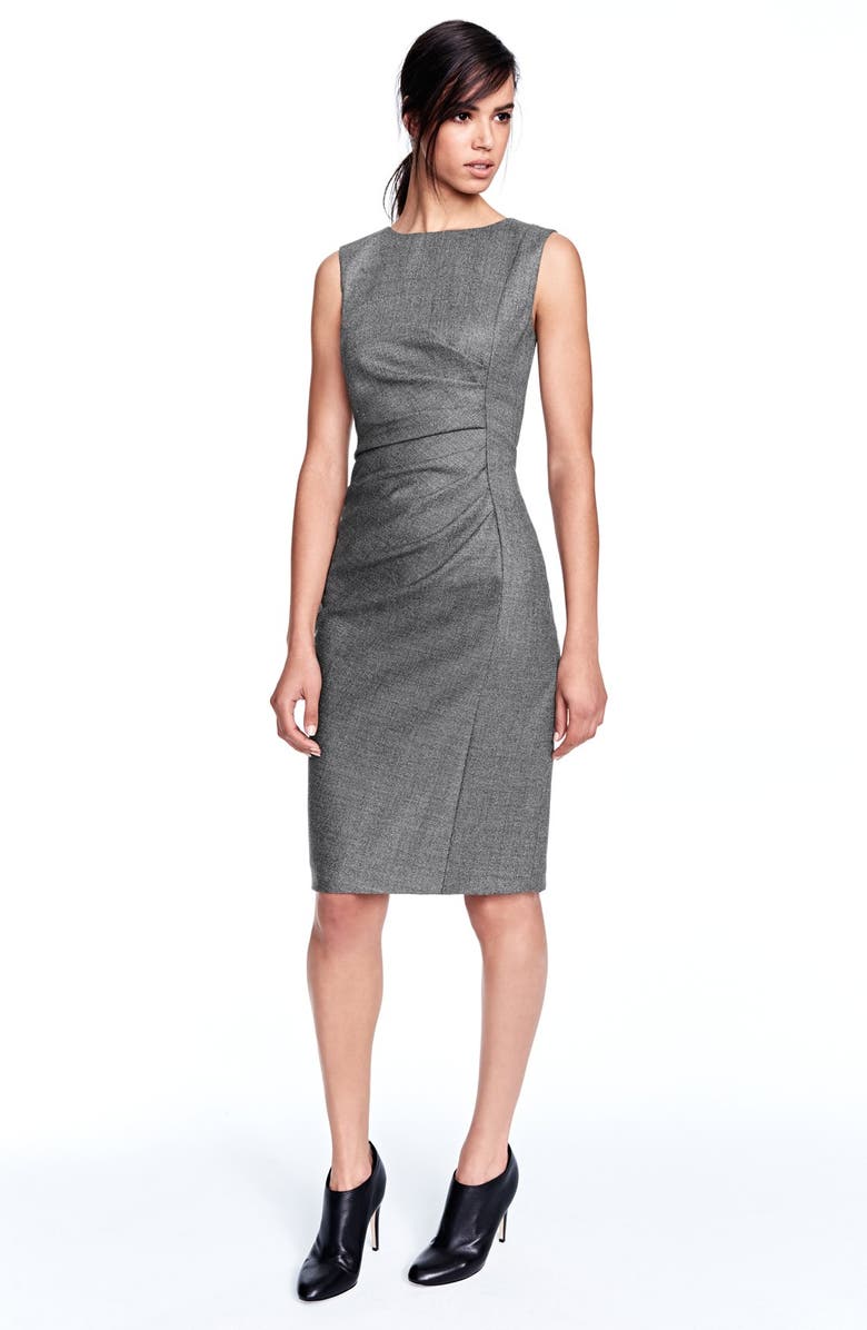 Max Mara 'Terry' Wool Blend Sheath Dress, Alternate, color, 