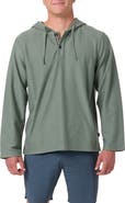 O'Neill Bavaro Cotton Blend Poncho Hoodie