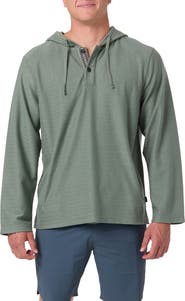 O'Neill Bavaro Cotton Blend Poncho Hoodie