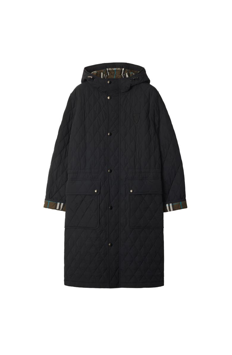 Burberry Quilted Nylon Parka, Alternate, color, 