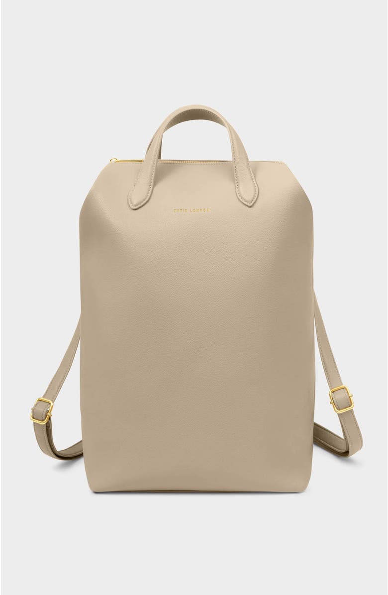 Katie Loxton Milan Cabin Travel Backpack, Main, color, Light Taupe