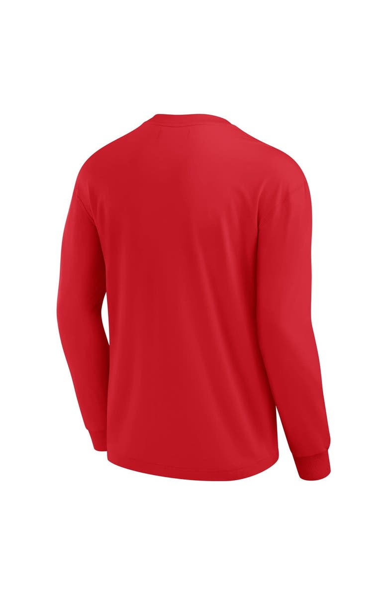 FANATICS Men's Fanatics  Red New Jersey Devils Long Sleeve T-Shirt, Alternate, color, 