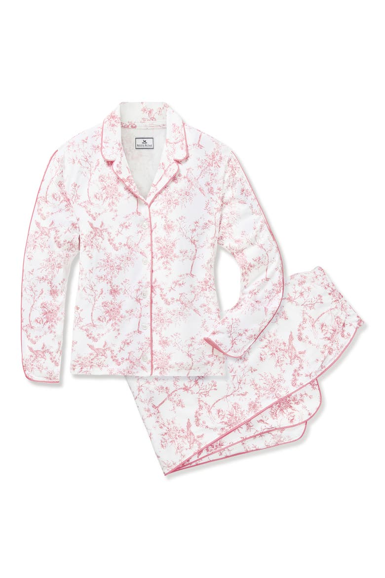 Margaux Lightweight Pima Cotton Pajamas, Alternate, color, PINK
