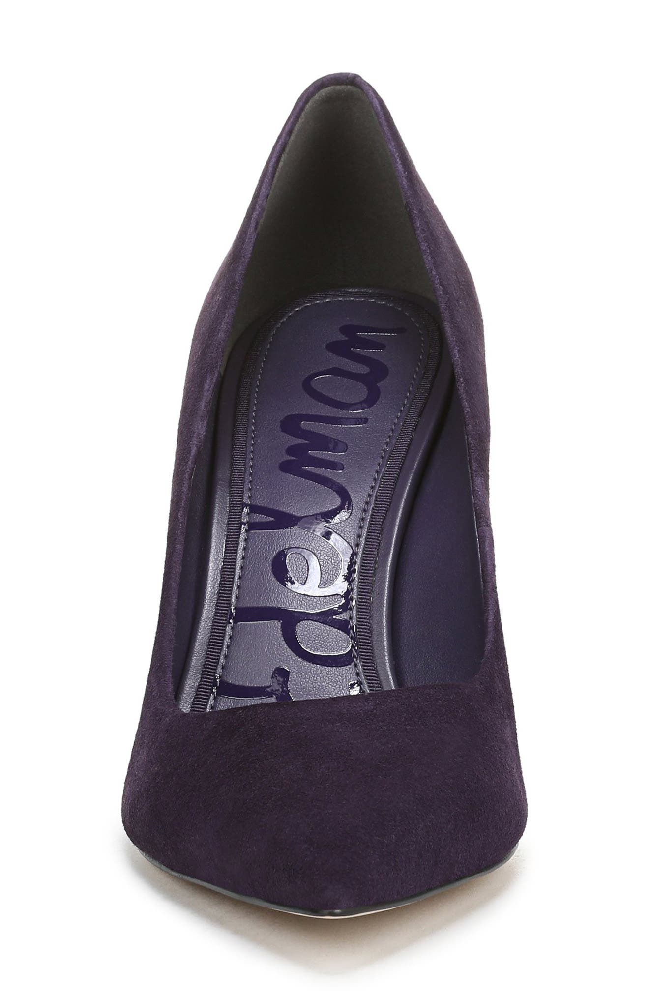 Sam Edelman Hazel Pointed Toe Pump, Alternate, color, Deep Violet