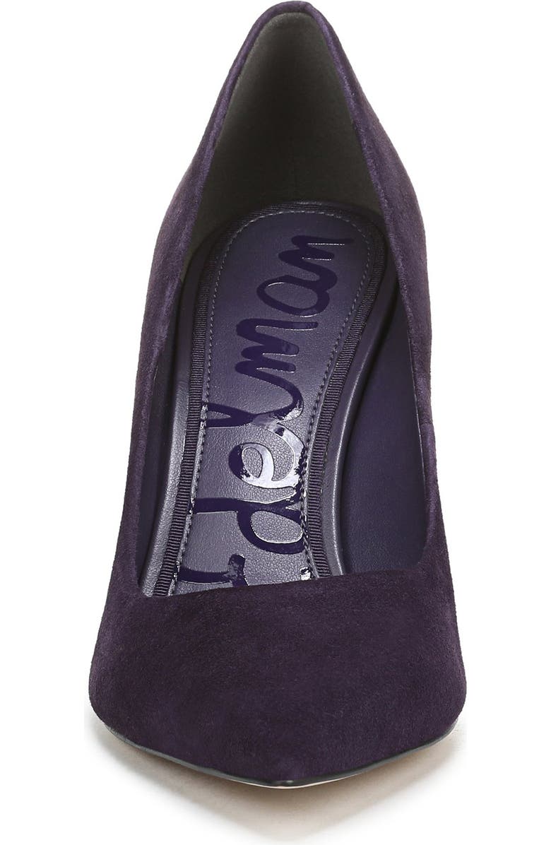 Sam Edelman Hazel Pointed Toe Pump, Alternate, color, Deep Violet