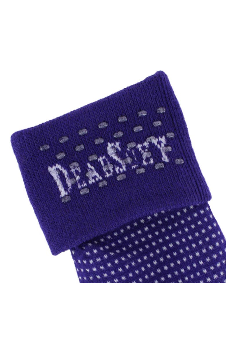 Men's Birdseye Mid-Calf Premium Novelty Dress Socks, Alternate, color, Purple