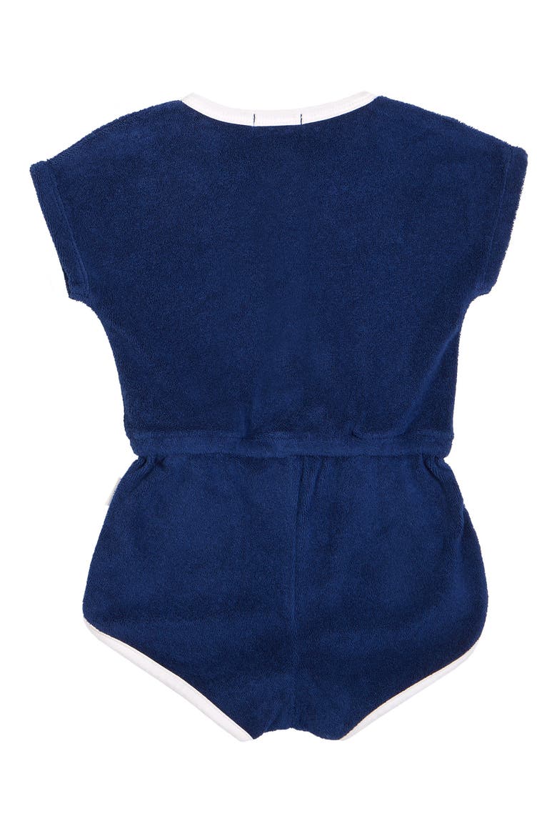 miles Terry Romper, Alternate, color, NAVY