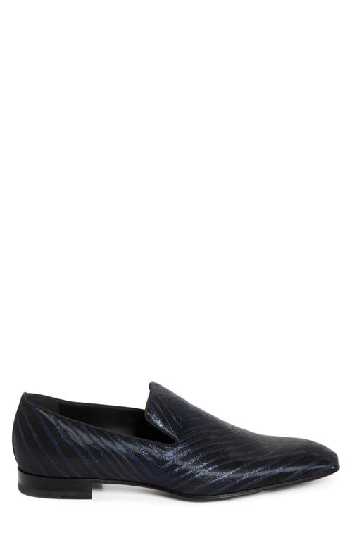 Christian Louboutin Dandelion Stripe Jacquard Venetian Loafer