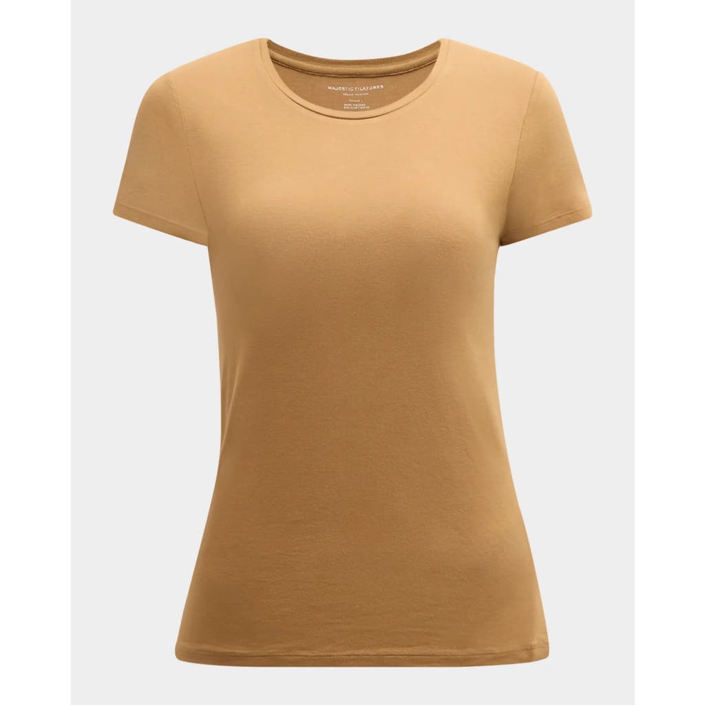 MAJESTIC MAJESTIC FILATURES SOFT TOUCH SHORT SLEEVE CREWNECK T-SHIRT