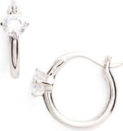 Nadri Jasmine Small Hoop Earrings