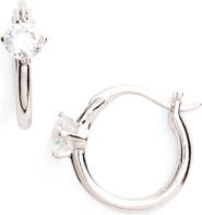 Nadri Jasmine Small Hoop Earrings