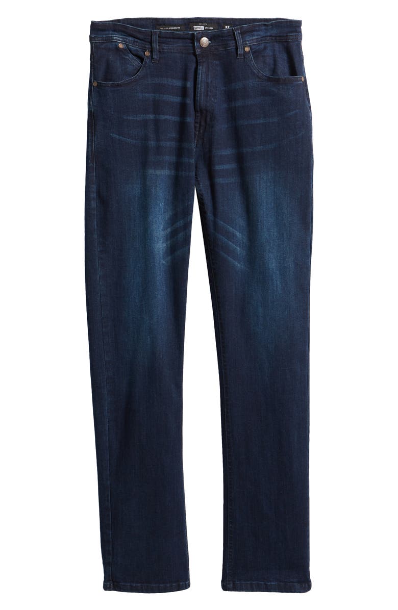 Barbell Apparel Relaxed Athletic Fit 2.0 Stretch Jeans, Alternate, color, 