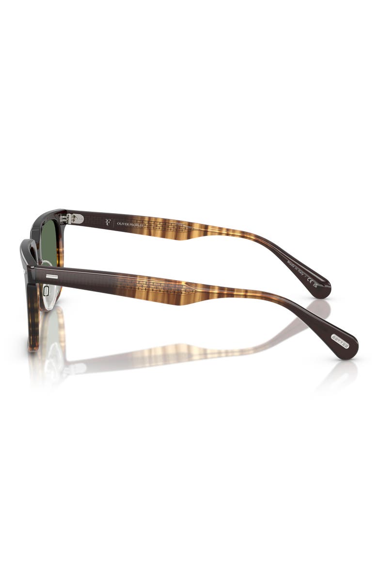 52mm Rectangular Polarized Sunglasses, Alternate, color, CORTADO/ G-15 POLAR