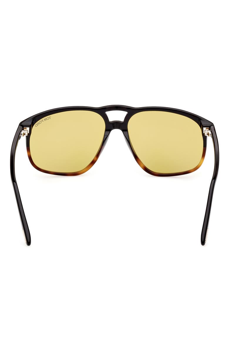TOM FORD 58mm Navigator Sunglasses, Alternate, color, 