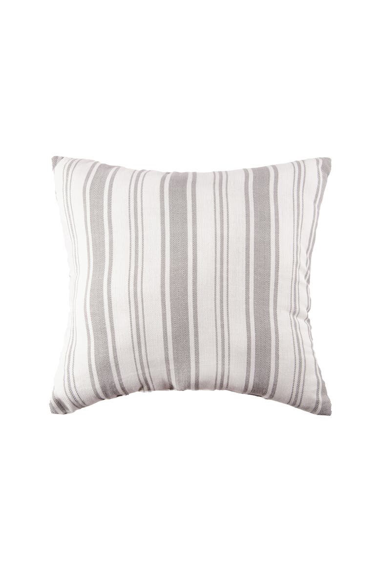 Savannah Stripe Throw Pillow, Main, color, Blue
